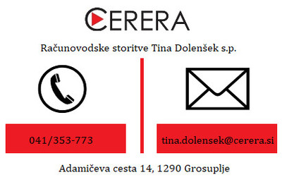CERERA, ACCOUNTING SERVICE, LJUBLJANA, SLOVENIA