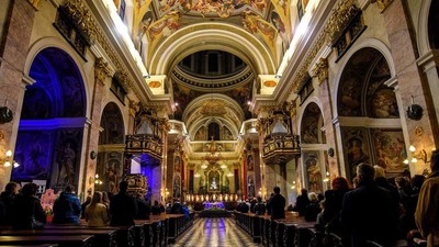 CATHEDRAL ST.NIKOLAUS (SV.NIKOLAJA), LJUBLJANA, SLOVENIA