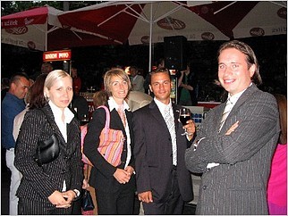 Independence day 2005, official party of American Embassy in Križanke, Ljubljana 