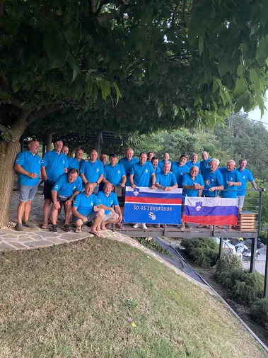 Faithful to the People, Committed to the Community - Stoja celebrating with ŠD Žbrufador