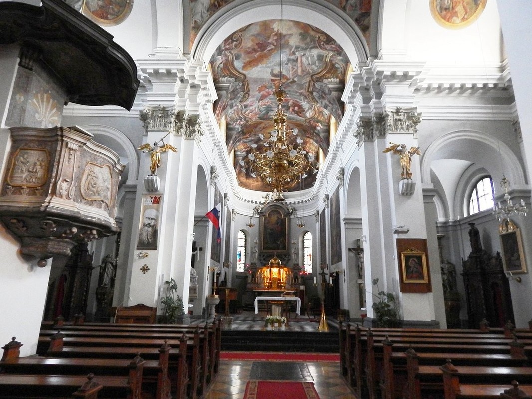 ST. PETER, CHURCH, LJUBLJANA, SLOVENIA